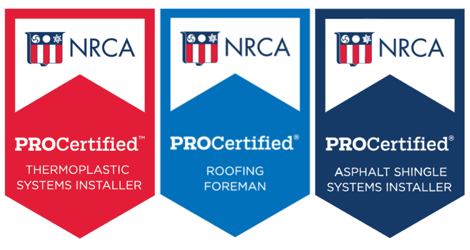 NRCA ProCertification Badges